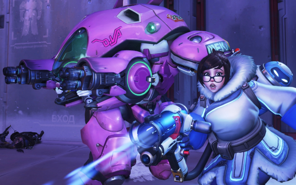 D.Va и Мэй