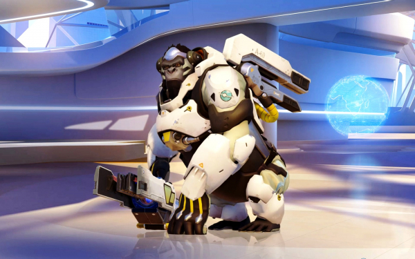 Горилла Уинстон Overwatch