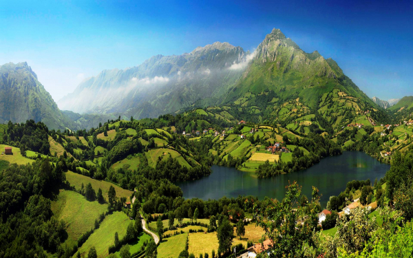 Испания. Зеленые горы Астурии