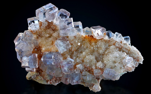 Флюорит и кварц