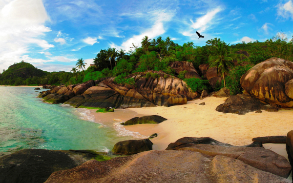 Экзотический пляж