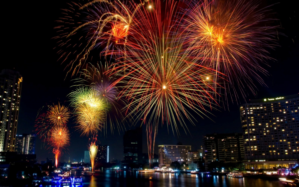 Фейерверк в Бангкоке
