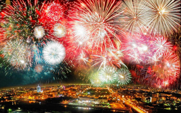 Фейерверк в Ростове на Дону