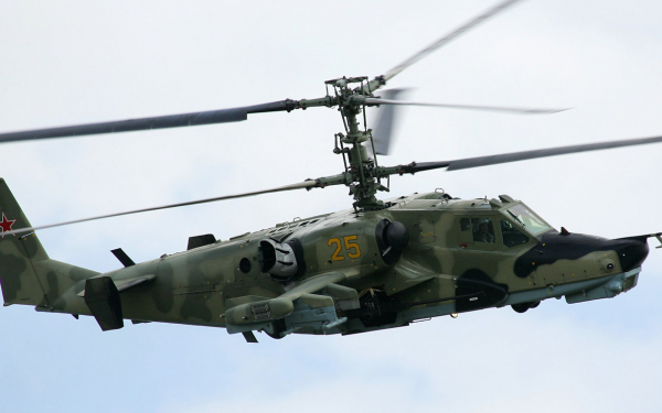 Военный вертолет КА-50