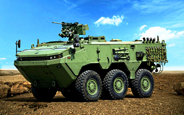Турецкий бронетранспортёр ARMA 6х6