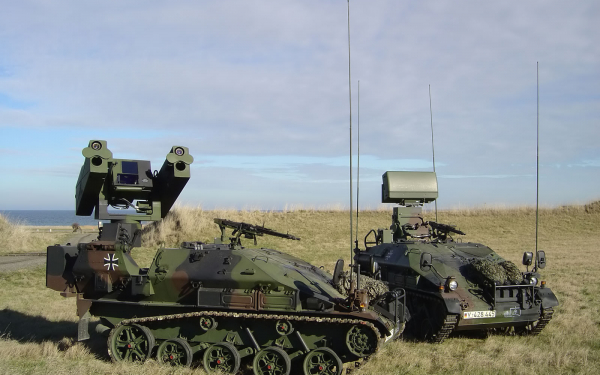 Немецкая зенитно-ракетная установка