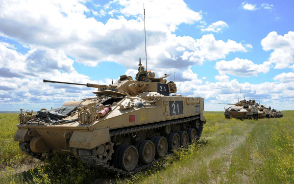 Британские БМП Уорриор