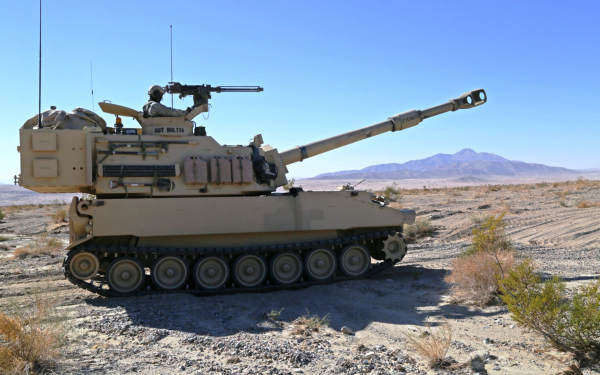 Американская самоходная гаубица М109А6