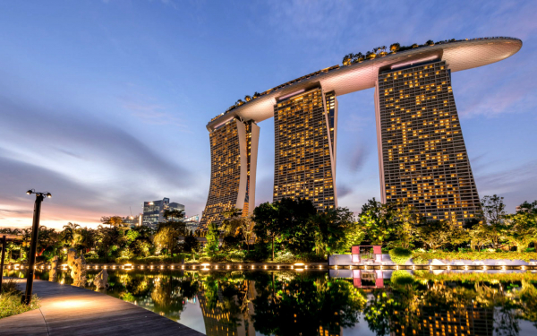 Отель Marina Bay Sands в Сингапуре