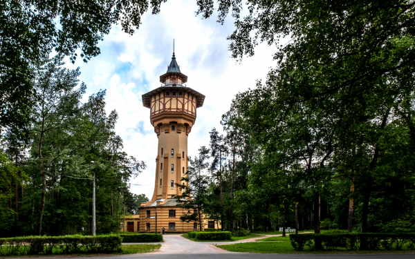 Гидробашня политехнического университета в Санкт-Петербурге