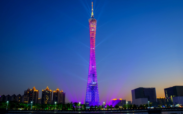 Телебашня в Гуанчжоу