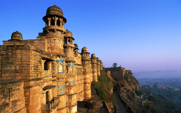 Гвалиорская крепость, Мадхья-Прадеш, Индия