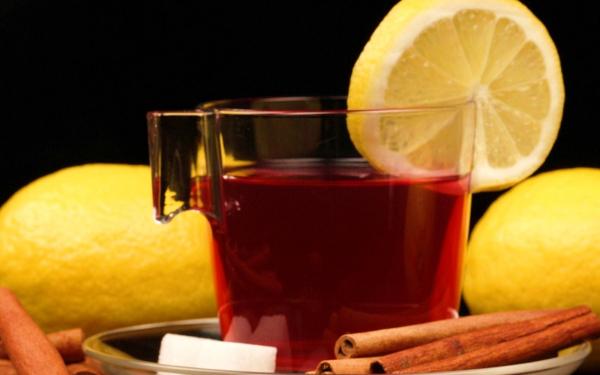 Чай с лимоном