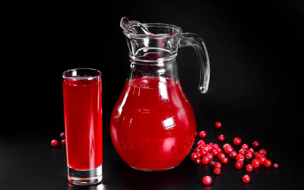 Брусничный морс