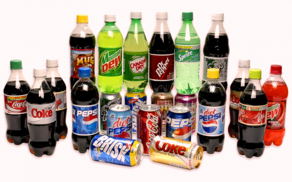 Газированные напитки ассорти