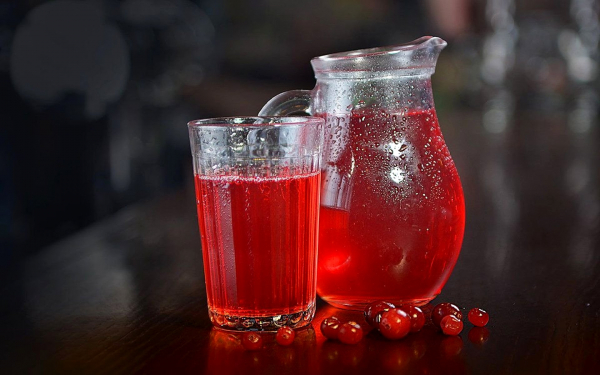 Клюквенный морс