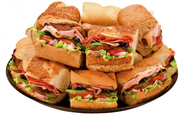 Сэндвичи с ветчиной