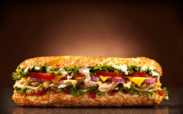 Большой сэндвич