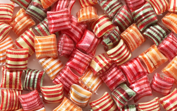 Карамель подушечки