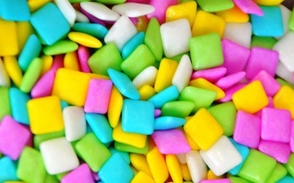 Сладкая карамель подушечки