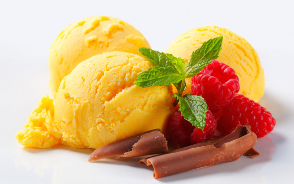 Абрикосовое мороженое