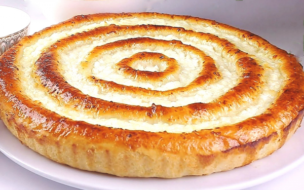 Пирог с творогом