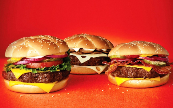 Вкусные чизбургеры