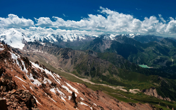 Горный пейзаж Заилийского Алатау