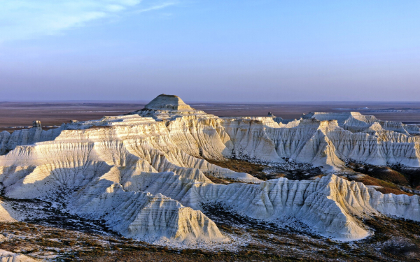 Меловые горы в Казахстане