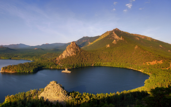 Озеро Боровое в Казахстане