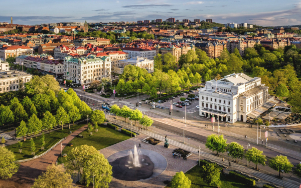 Город Гетеборг Швеция