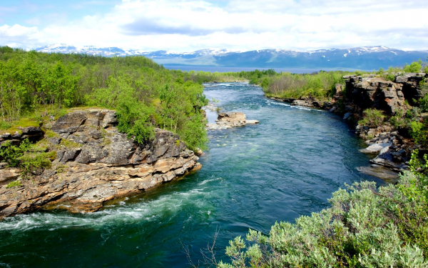 Национальный парк Абиску в Швеции