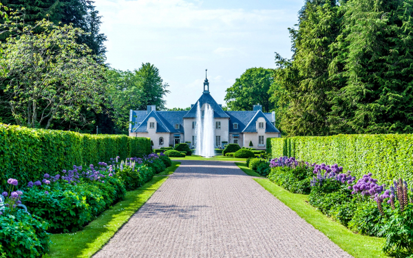 Сад Норрвикен. Бостад Швеция