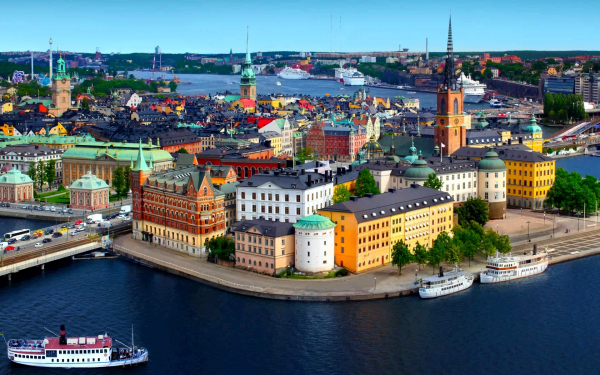 Столица Швеции Стокгольм