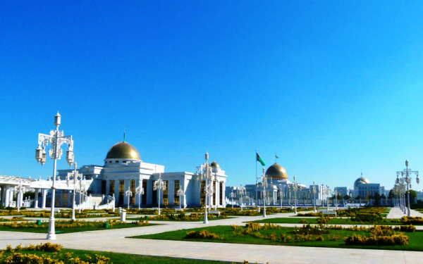 Дворцовый комплекс в Ашхабаде