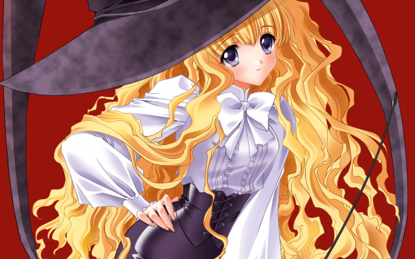 Девушка златовласая