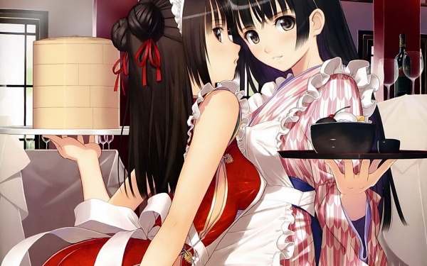 Аниме официантки