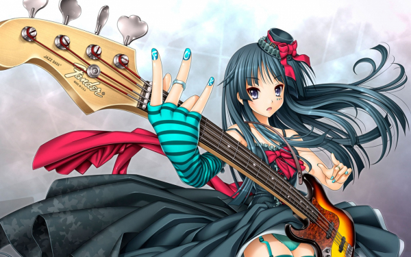 Аниме гитаристка