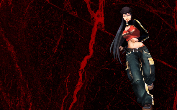 Аниме крутая девчонка