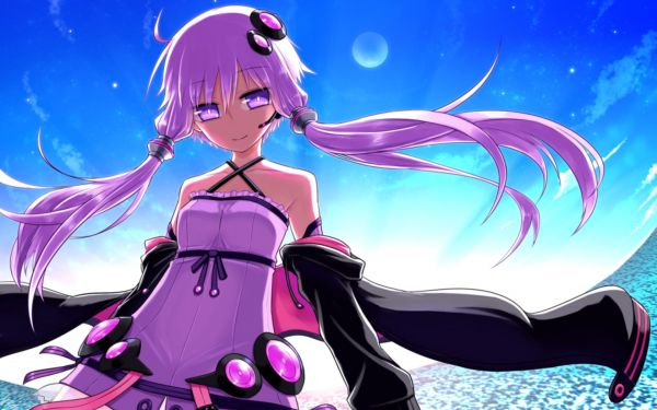 Аниме девочка с косичками