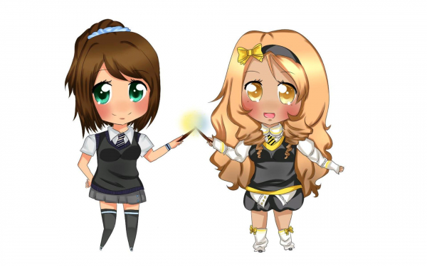 Аниме девчонки чиби