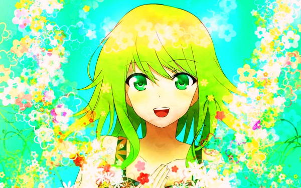 Аниме девушка весна