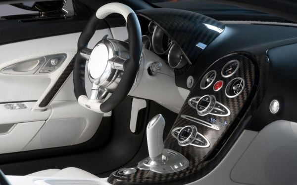 Салон Бугатти Вейрон