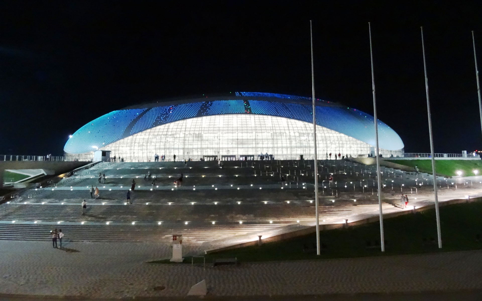 Дворцы в олимпийском парке