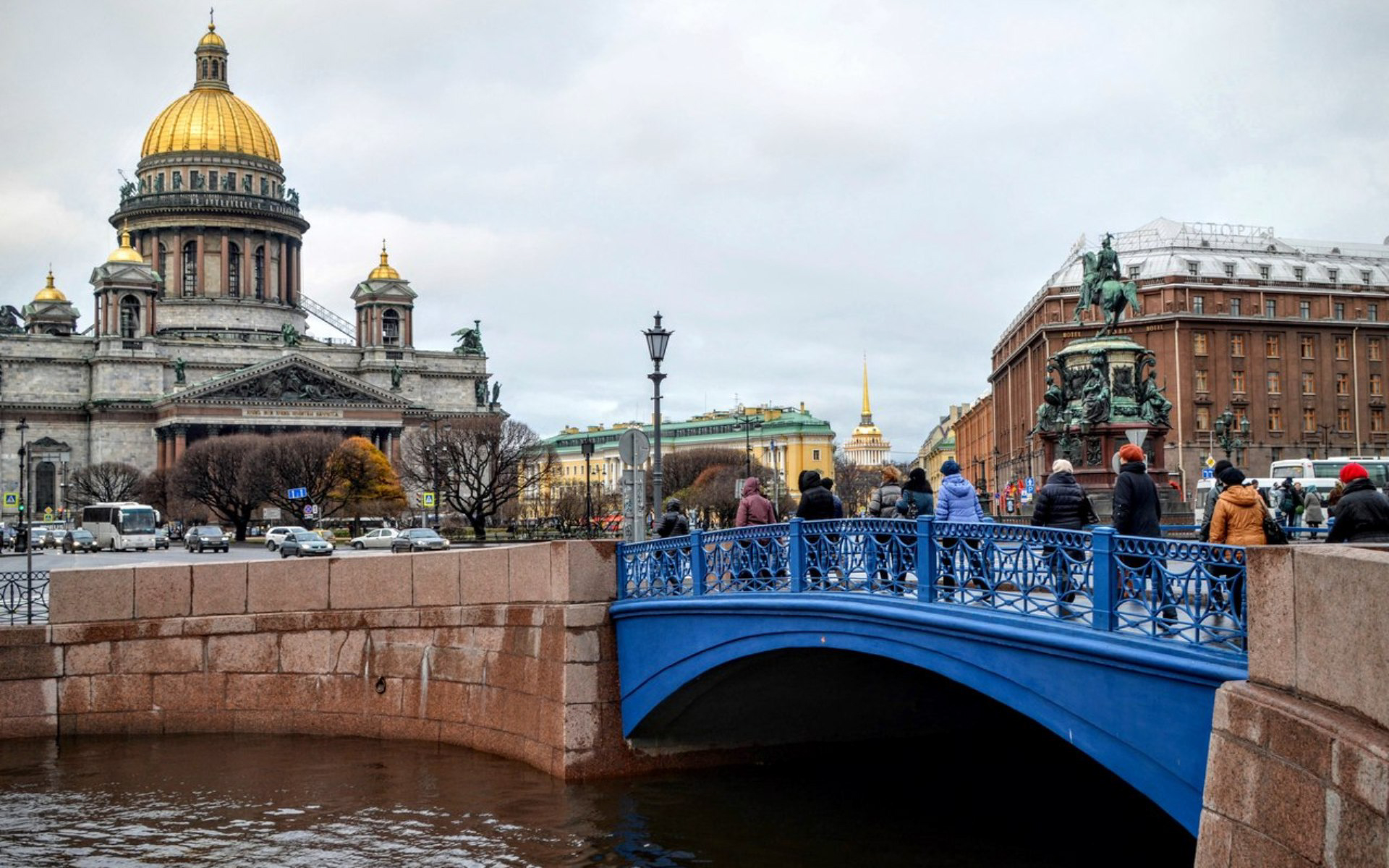 Желтый мост санкт петербург