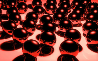 3D светящиеся шары