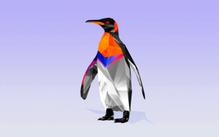 3D пингвин