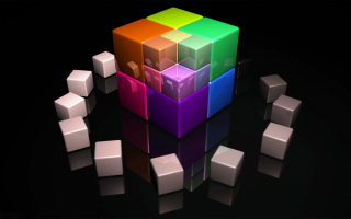3D кубики