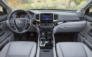 2019 Honda Ridgeline pickup interier