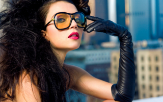 Гламурная прическа